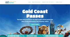 Desktop Screenshot of goldcoastpasses.com.au