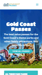 Mobile Screenshot of goldcoastpasses.com.au